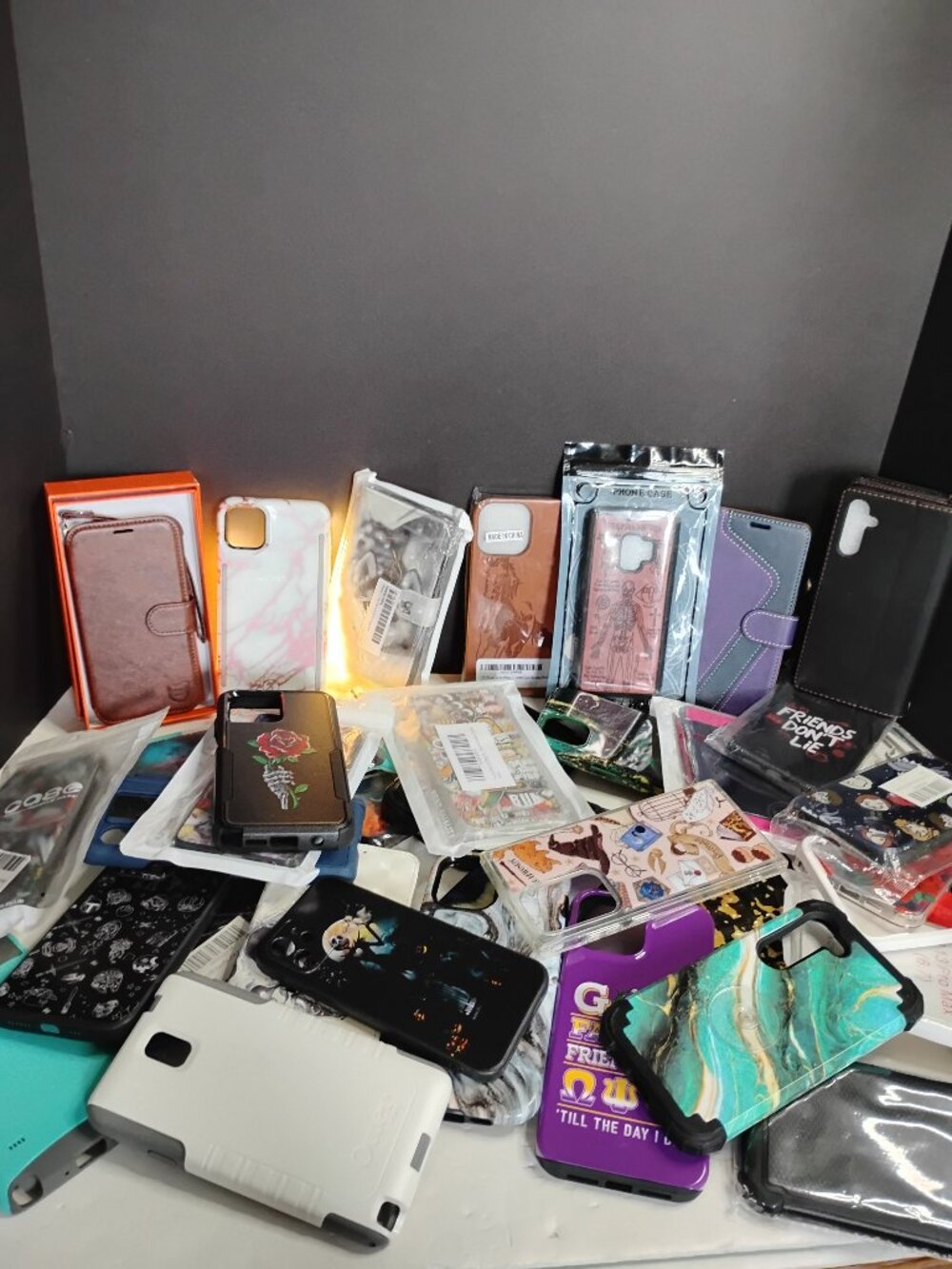 Lot Of 40 Phone Cases/Covers/Wallet Cases Reseller Lot Bundle